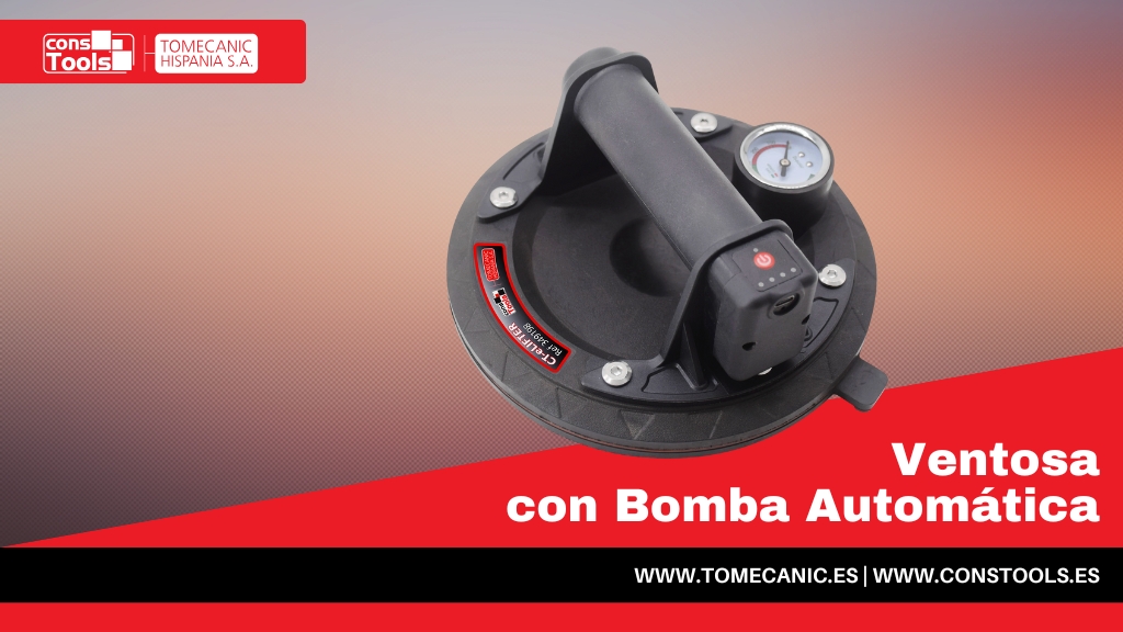 Suction Cup with Automatic Vacuum Pump Ø200mm