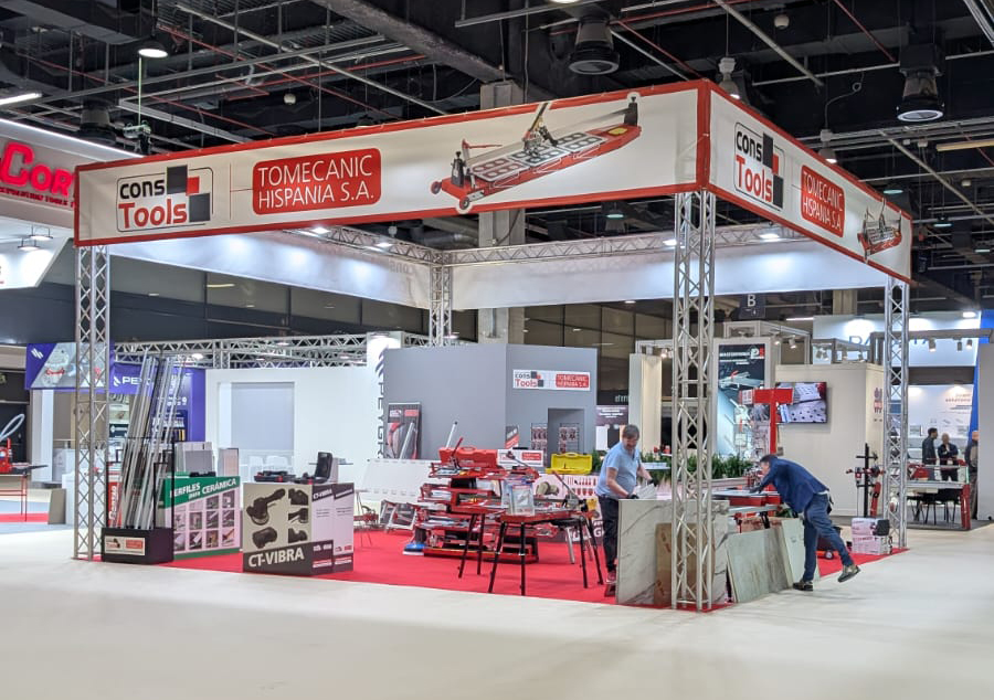 Constools — Tomecanic Hispania S.A. — Participation at CEVISAMA 2025 trade fair from February 24 to 28