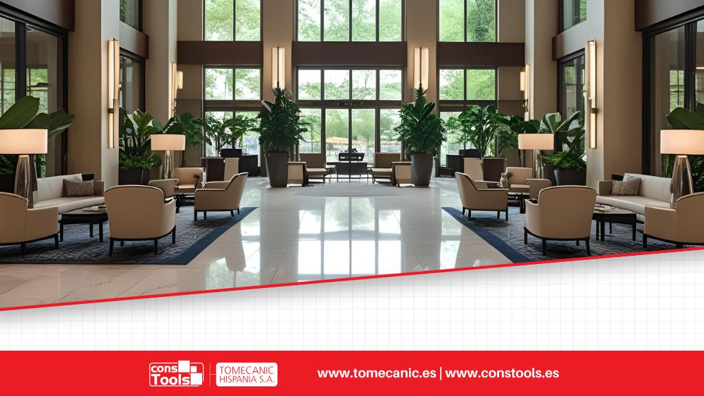 Constools — Tomecanic Hispania S.A. — Expansion joints for ceramic and concrete floors ensuring durability and crack prevention