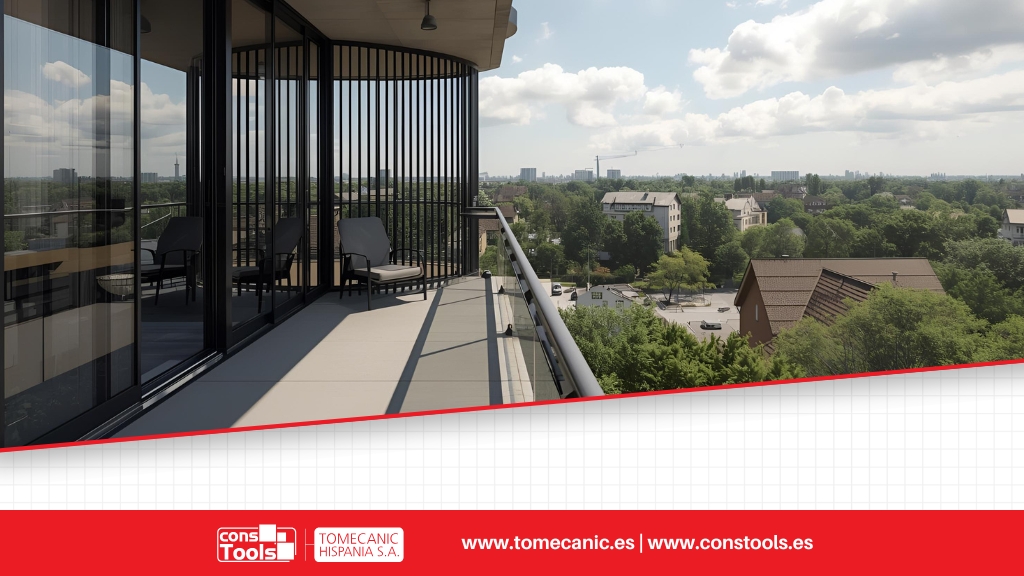 Constools — Tomecanic Hispania S.A. — Drip edge and window sill profiles for façade protection and waterproof exterior finishing solutions.