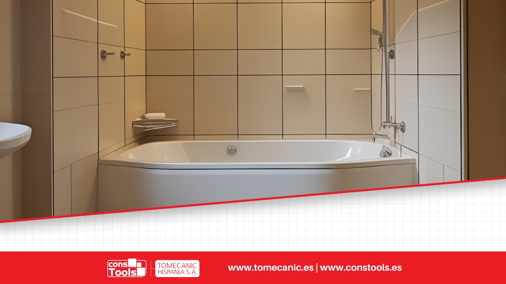 Constools — Tomecanic Hispania S.A. — Curved ceramic profiles for internal angles — clean and professional spaces
