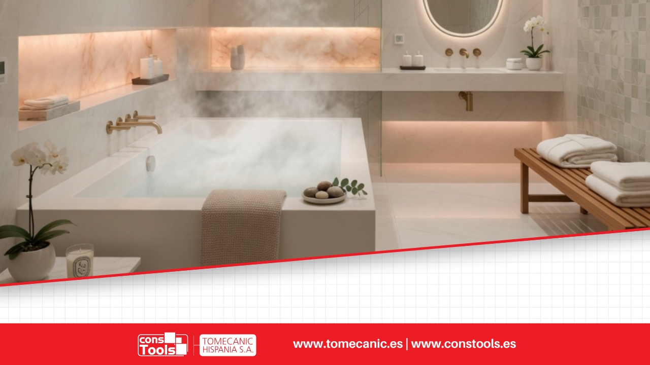 Constools — Tomecanic Hispania S.A. — Hygienic ceramic profile designed for clean, safe and professional finishes in demanding environments.